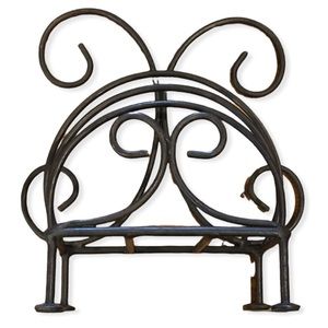 Wrought Iron Letter Organizer